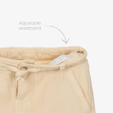 Boys light brown linen pants Mayoral 3568