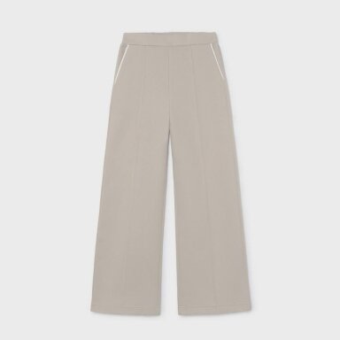 Girls ivory wide-leg trousers Mayoral 7522 Girls ivory wide-leg trousers Mayoral 7522