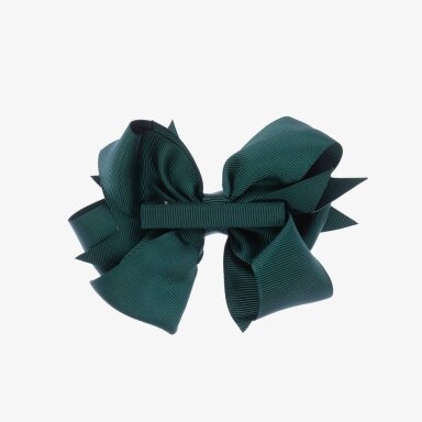 Girls green bow hair clip Abel & Lula 5922 Girls green bow hair clip Abel & Lula 5922