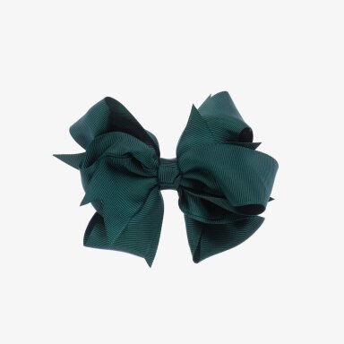 Girls green bow hair clip Abel & Lula 5922 Girls green bow hair clip Abel & Lula 5922